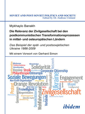 cover image of Die Relevanz der Zivilgesellschaft bei den postkommunistischen Transformationsprozessen in mittel- und osteuropäischen Ländern